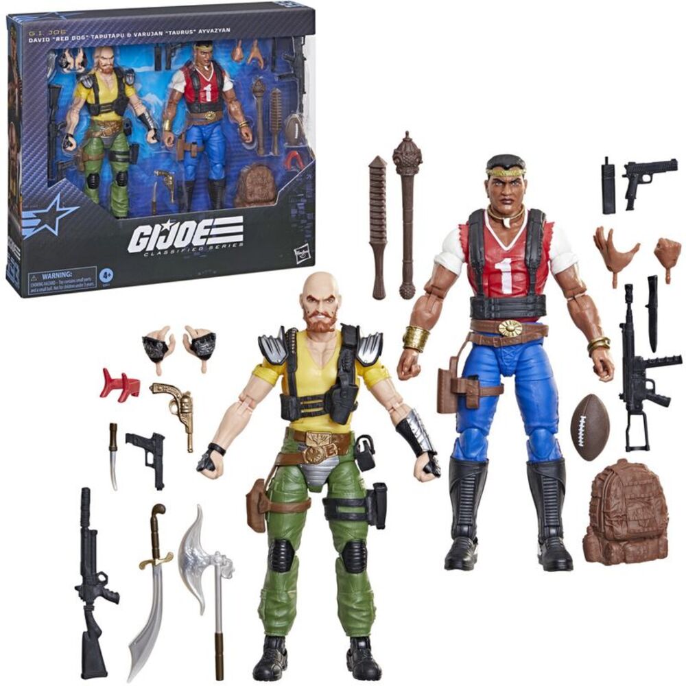 G.I. Joe - Classified Series - 193, David "Red Dog" Taputapu & Varujan "Taurus"